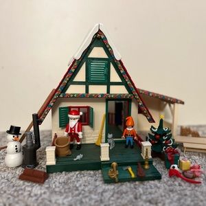 Playmobil Christmas Set, like new, with accessories.